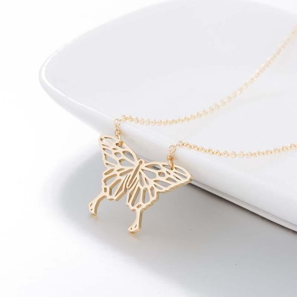 Jewelry - Butterfly Charm Necklace| Butterfly Charm| Butterfly Necklace| Women Necklaces